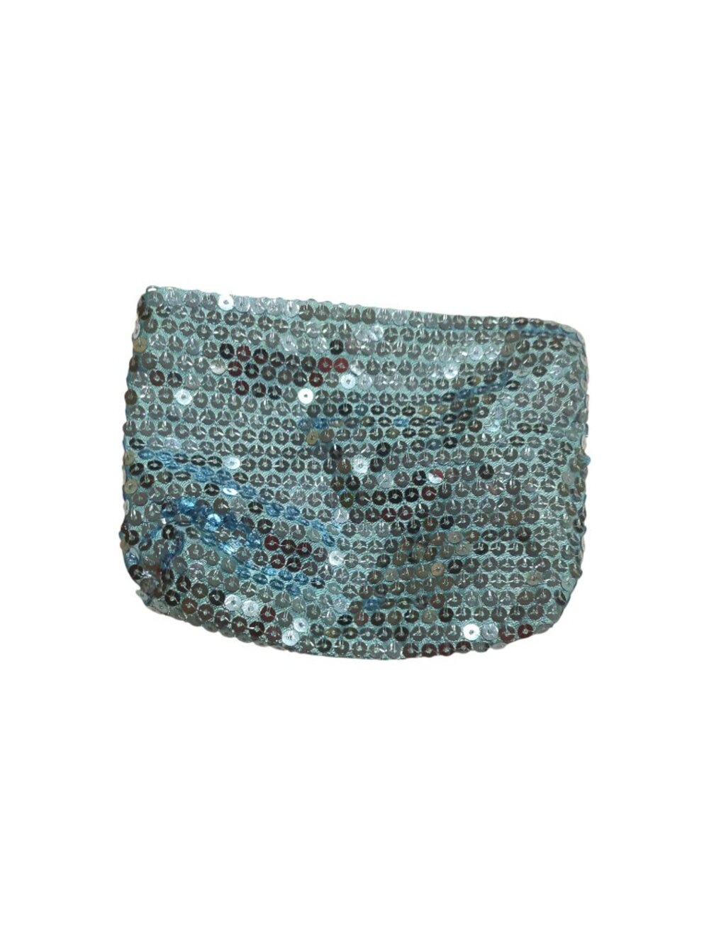 Blue Sequin Bag